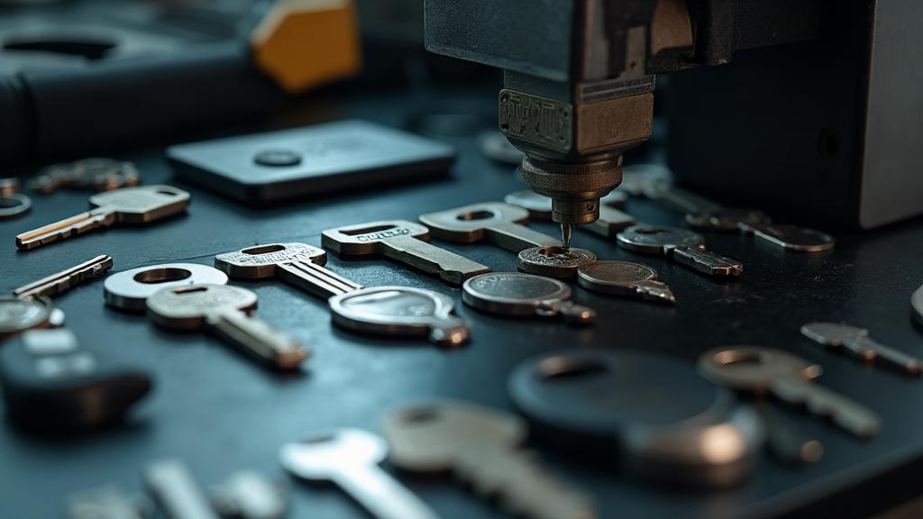 Professional key cutting service