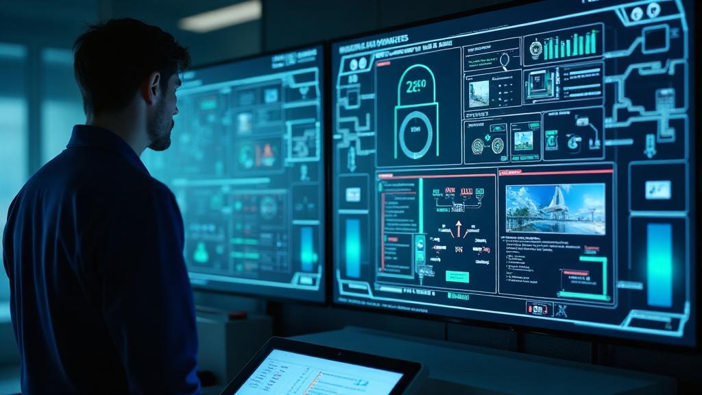 Professional security system installation